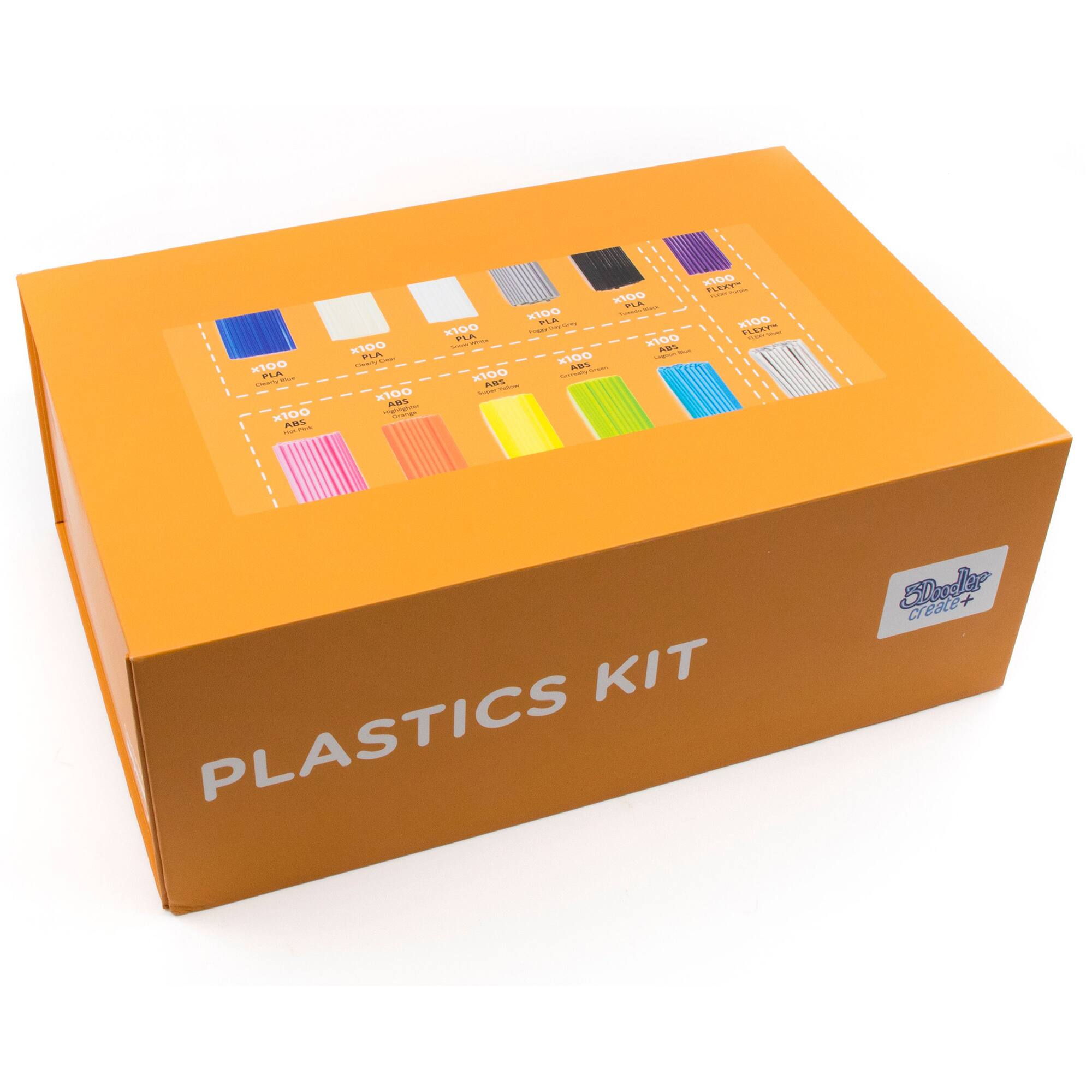 3Doodler Create+ Learning Plastic Kit, 1200 Pieces